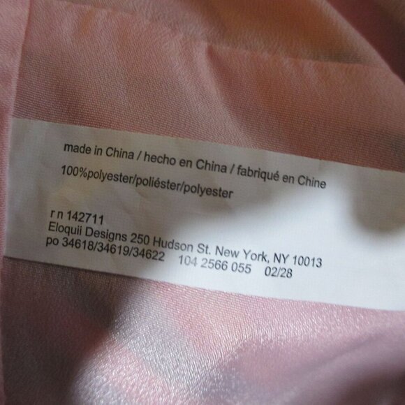 Eloquii Halter Top Ruched Boho Festival Size 22 New $64 Y2K Groovy - Picture 9 of 10